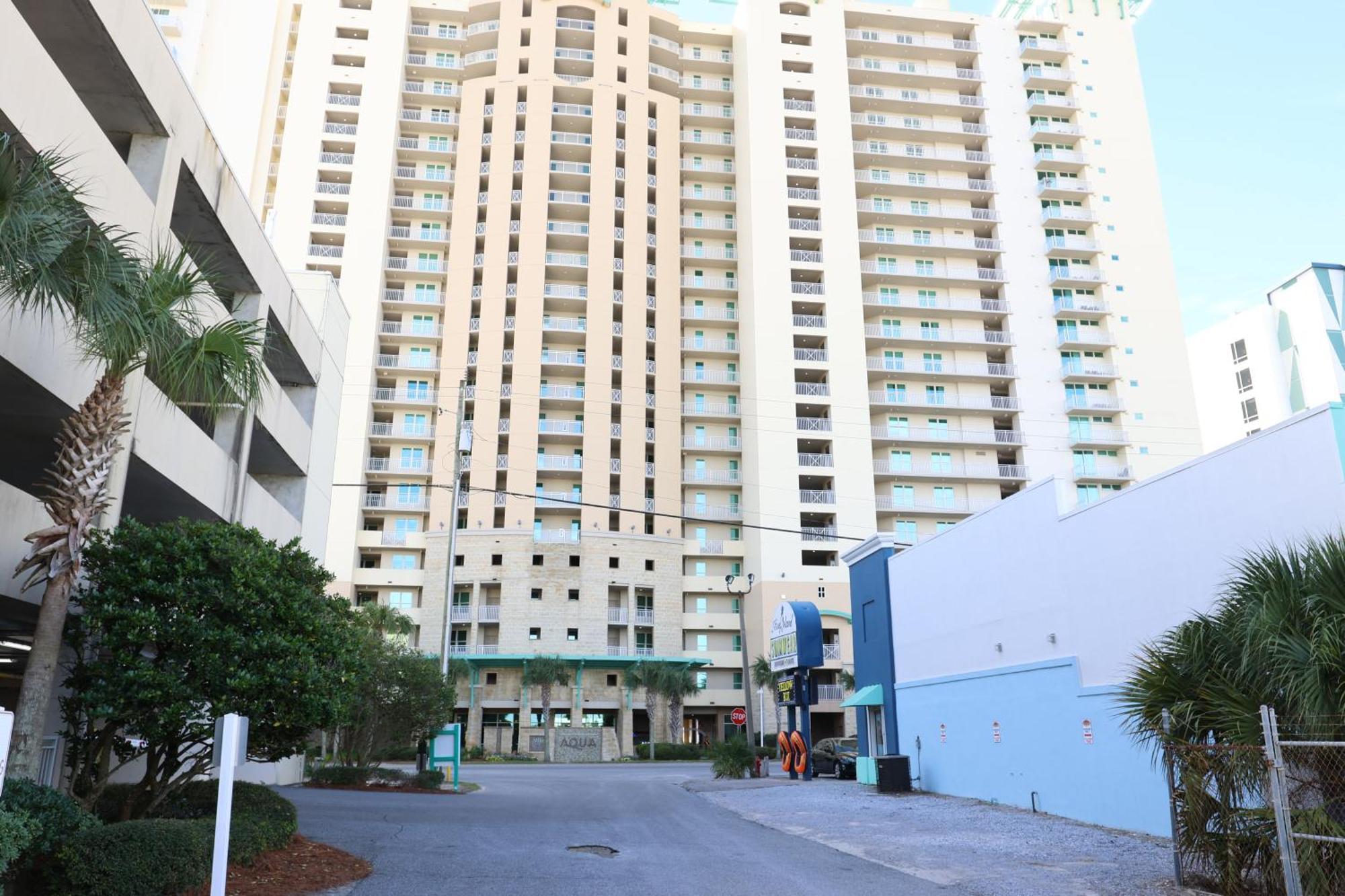 Aqua 1504 Beachfront Condo With Free Beach Chairs Panama City Beach Exterior photo